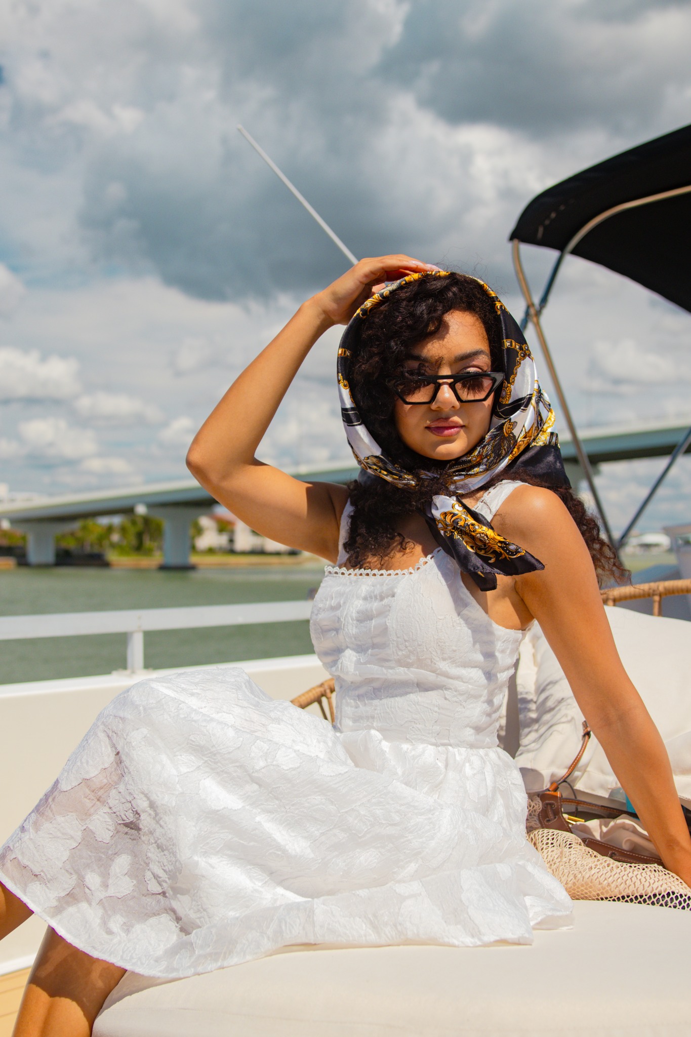 Visionary Club creator on the water